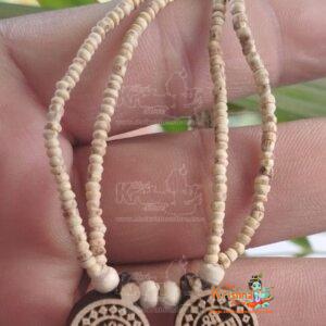 Shri Radha Krishna Tulsi Locket Mala Double Layer