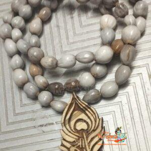 Krishna Pyari Vaijanti beads Mala With Tulsi Locket For Neck – Super Blessed