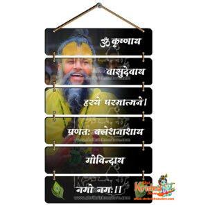 Premium Premanand Ji Maharaj Wall Hanging for Living Room | Bedroom | Gifts | Decor Hanging | spiritual Decoration