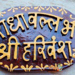 Radha Vallabh Shree Harivansh Name Sewa Kadam