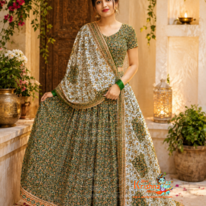 Dhani Vrindavan Gopi Dress in cotton fabric- premium